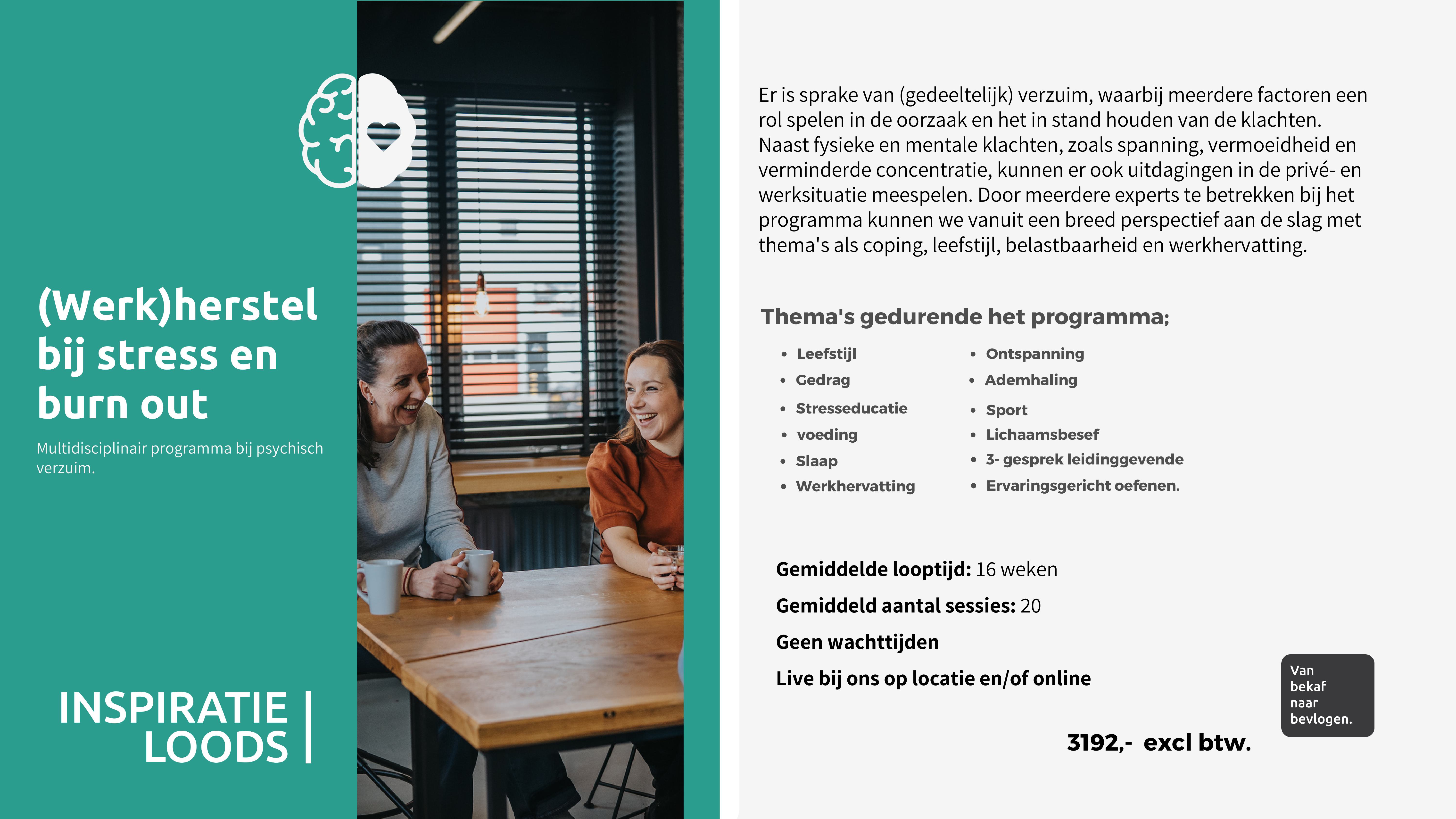 InspiratieLoods x Verein (werk)herstel bij stress en burnout